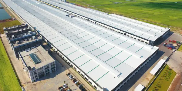 Largest production site for ceramic tiles in China at Oceano Tiles